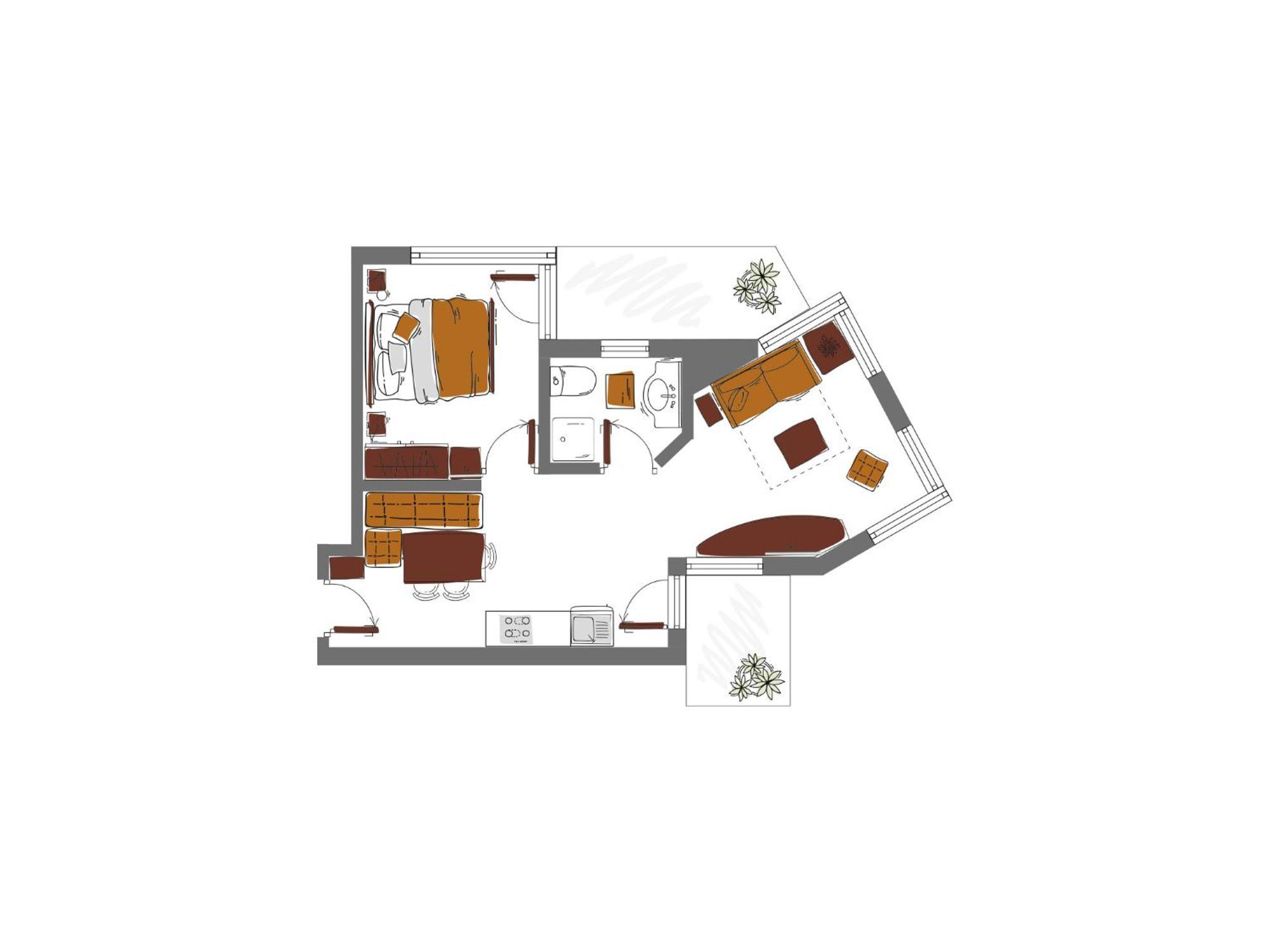 Schoenblick - Gurgl B&B Obergurgl Camera foto