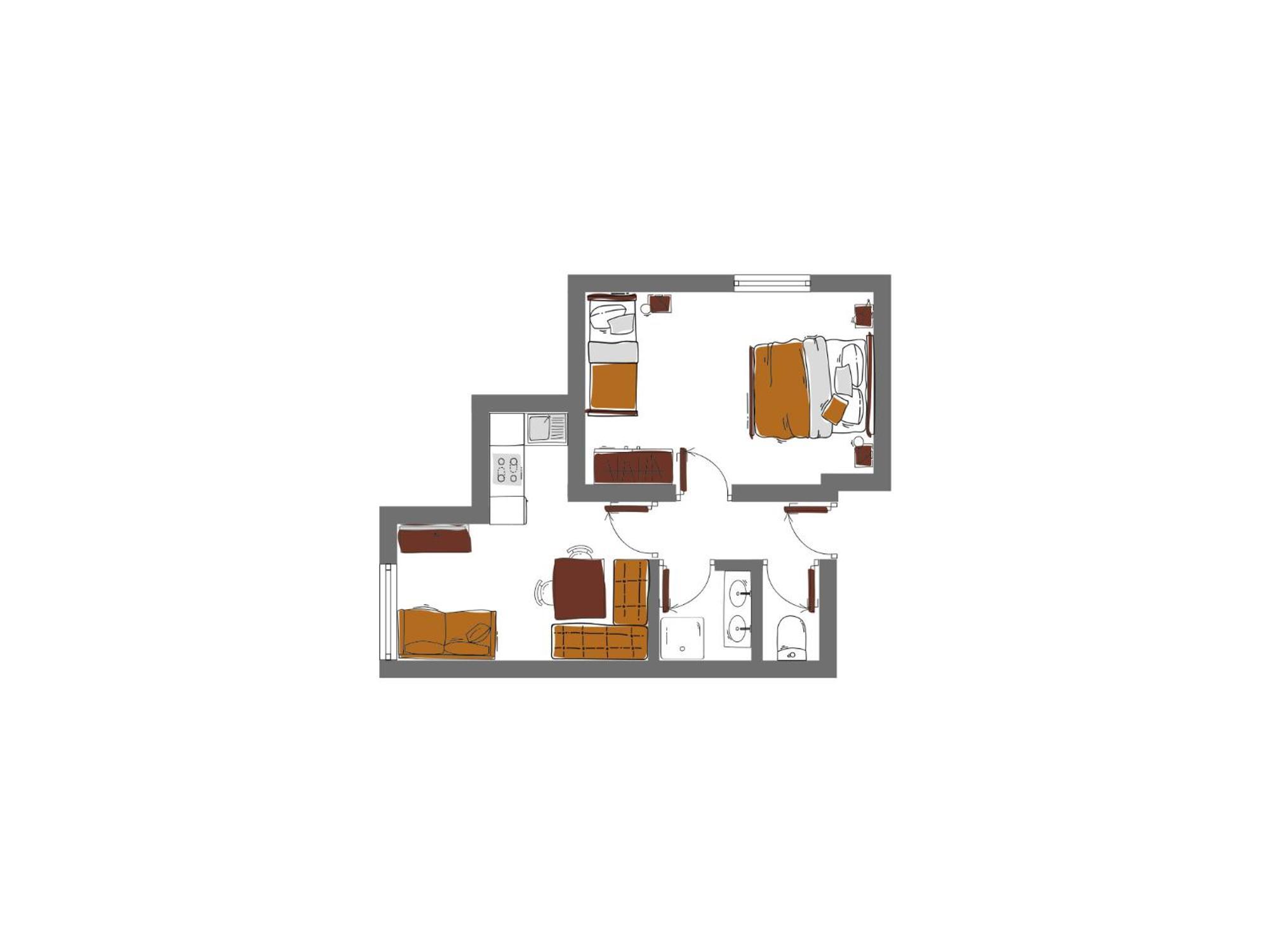 Schoenblick - Gurgl B&B Obergurgl Camera foto